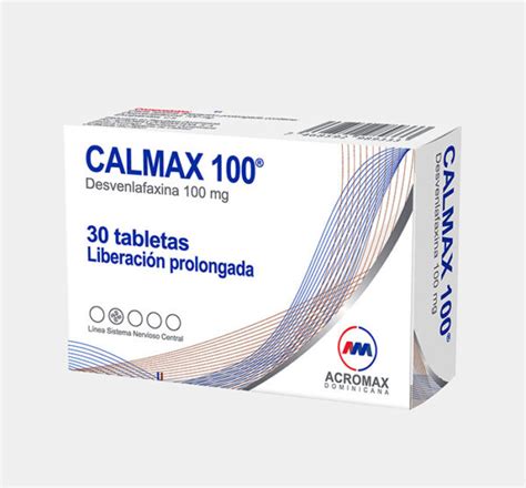 Calmax 100mg Tabletas Farmaciard