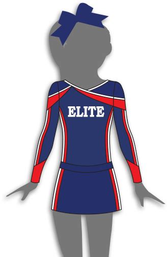 Sporty Cheerleading Uniform Style By Gk Red And Blue Cheer Uniforms