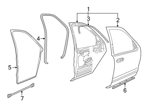 Ford Explorer Door Seal Lower 8L2Z7820708A Lakeland Ford Online