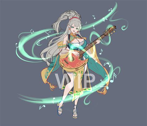 [WIP] Bard DnD Character design by Macaron07 on DeviantArt