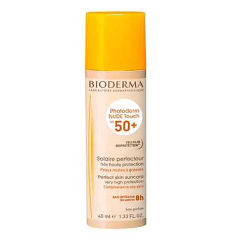 BIODERMA Photoderm Nude Touch Spf 50 Teinte Naturelle 40 Ml