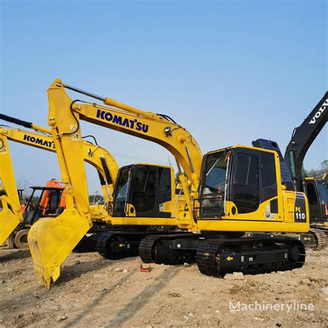 Komatsu PC110 Tracked Excavator For Sale China Hefei City Anhui