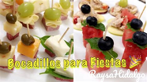 Arriba 62 Imagen Recetas De Bocadillos Sencillos Para Fiestas