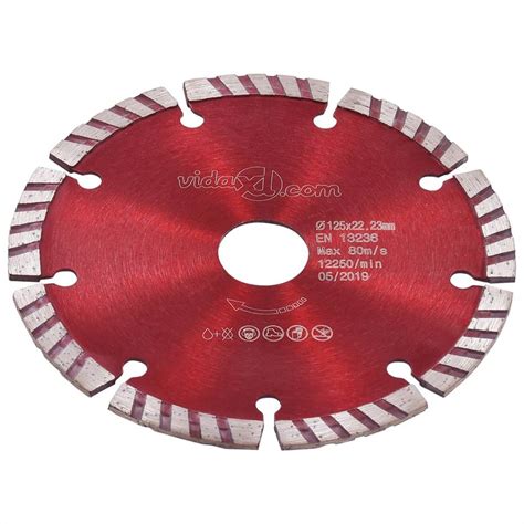 Diamond Cutting Discs Pcs With Turbo Steel Mm