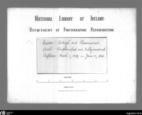 Registers Nli Ie Parishes – Catholic Parish Register Database – OPJZQB