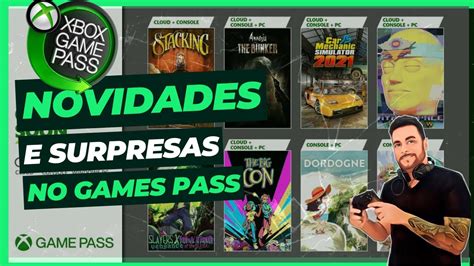 Microsoft Revela Os Novos Jogos Chegando No Xbox Game Pass Youtube