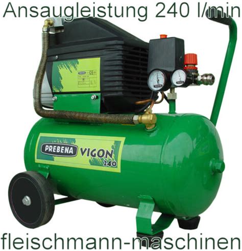 Prebena Kompressor VIGON 240 Ansaugleistung 240 L Min Max Druck 8