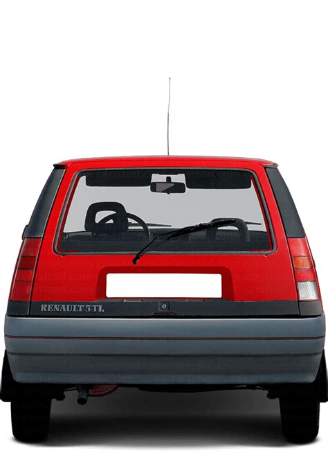 renault    dimensions rear view