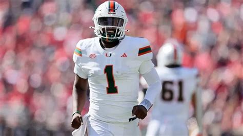 Ncaaf News Is Miami Hurricanes Qb Cam Ward The Top Contender For The