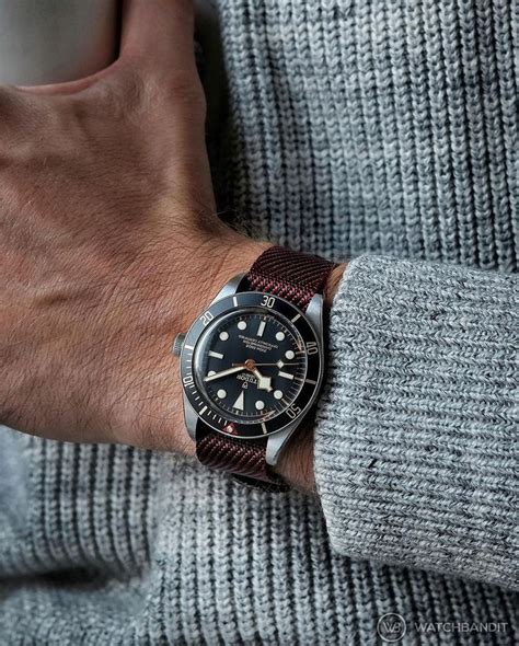 Tudor Black Bay On NATO Strap Watches For Men Tudor Watches Wrist Watch