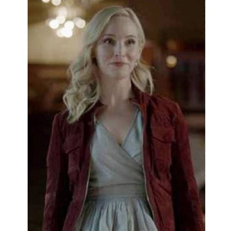 Candice King Legacies S04 Caroline Forbes Jacket