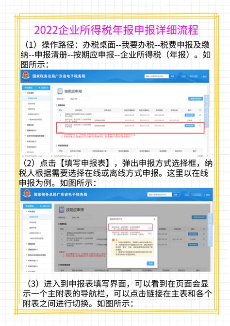 倒计时16天！2022企业所得税汇算清缴年报申报全流程，附申报表填写说明 知乎