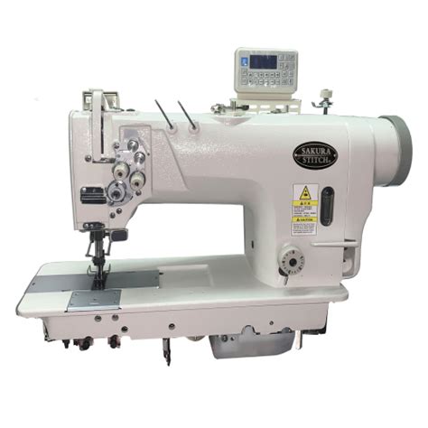 Computerized Direct Drive High Speed Double Needle Lockstitch Machine