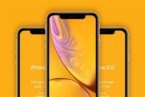 Iphone Xs And Xr Mockups Mockup World