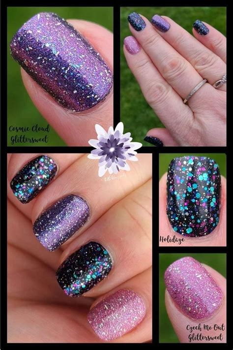 Glitter Sweet And Czech Me Out Color Street Nails Nail Color Combos