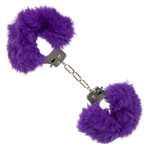 Plyšové putá CalExotics Ultra Fluffy Furry Cuffs ružové Sexshop 51