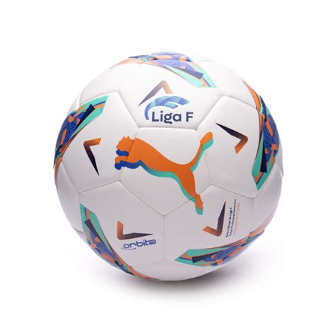 Balón Puma Órbita LaLiga F 2023 2024 White Multi Colour Fútbol Emotion