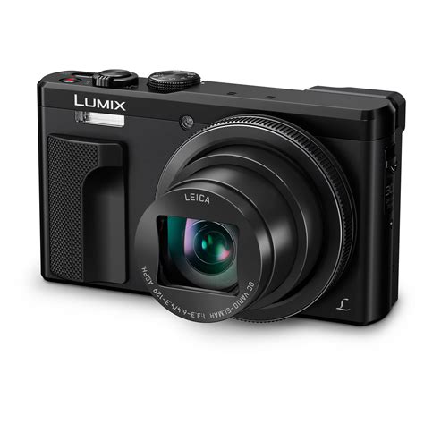 Panasonic Dmc Zs Lumix Digital Camera Zs Black B H Photo