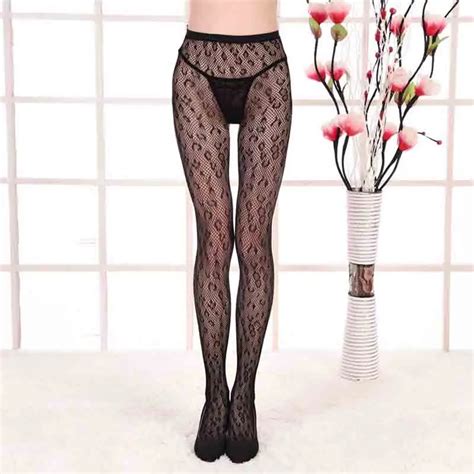 Stockings Sexy Leopard Lace Spandex Top Mesh Thigh High Knee Socks Long