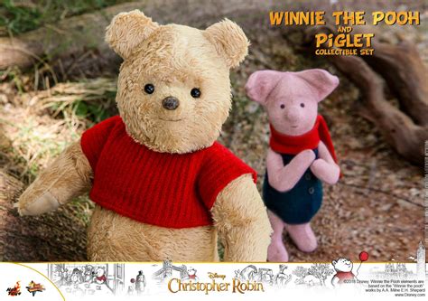 Hot Toys MMS Christopher Robin Winnie The Pooh Piglet