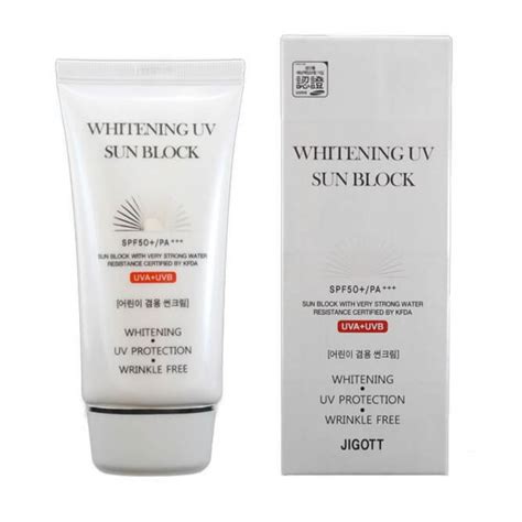 Jigott Whitening UV Sun Block SPF 50+/PA+++ (70ml) - Focallure