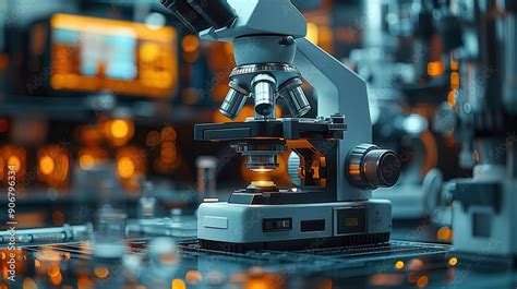 illuminated microscope  research lab illuminated microscope