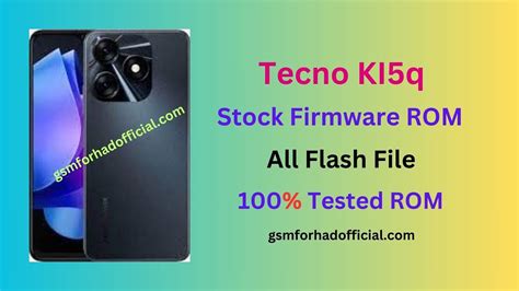 Tecno Spark Ki Q Flash File Stock Firmware Rom Youtube