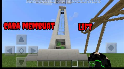 Cara Membuat Lift Di Mcpe YouTube