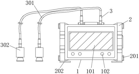 一种建设工程勘察用的墙体裂缝检测装置的制作方法