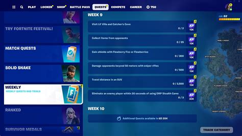 How To Complete All Weekly Quests In Fortnite Chapter 5 Season 1