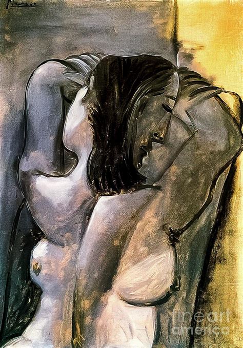 Female Nude By Pablo Picasso 1941 Painting By M G Whittingham Pixels