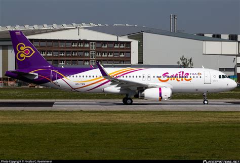 HS TXN Thai Smile Airbus A320 232 WL Photo By Nicolas C Kaemmerer