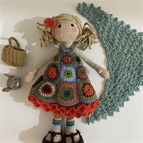 Pin By BelisA On Miniatura Moda Crochet Patterns Crochet Doll