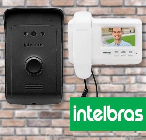 Vídeo Porteiro Monofone IVR 1010 Branco e Preto Intelbras Promotop