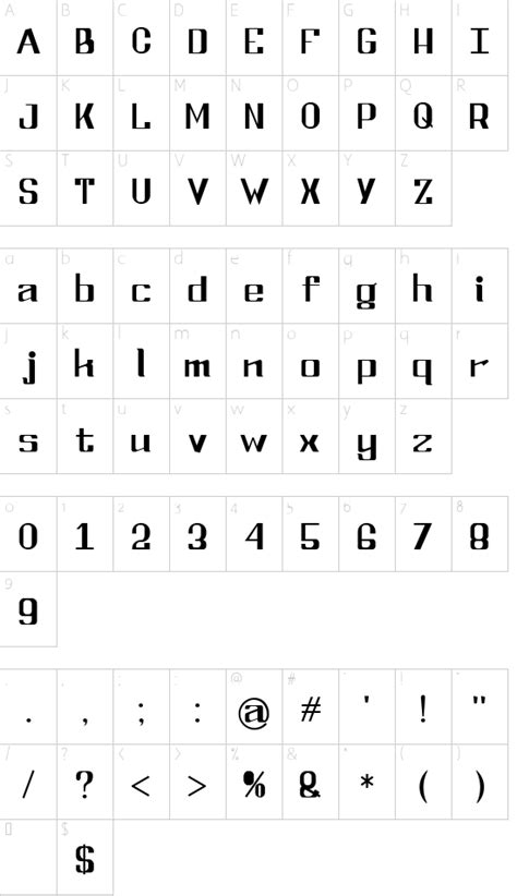 Next Generation Regular Font Details