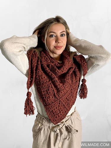 Ravelry Tulip Square Shawl Pattern By Wilma Westenberg