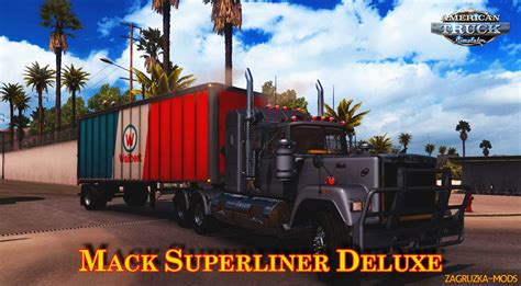 Mack Superliner Deluxe Interior V1 0 For ATS Simulator Mods ETS2