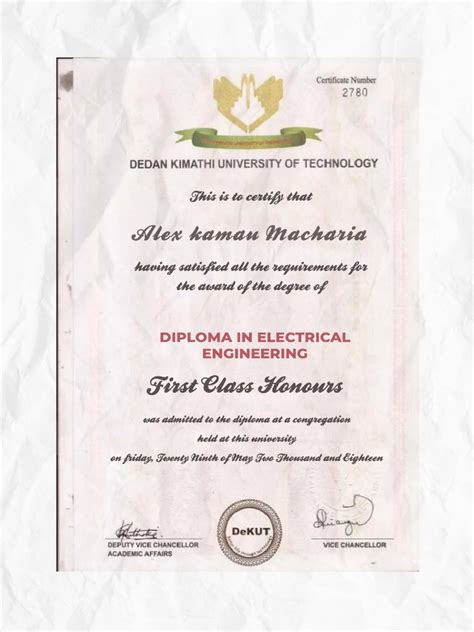 Diploma Certificate | PDF