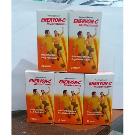 Jual Enervon C Multivitamin 30 Tab Shopee Indonesia