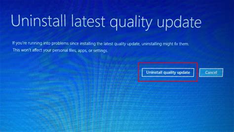 How To Uninstall Updates On Windows