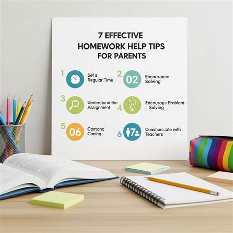 effective homework  tips  parents graphic folks