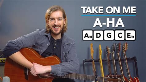 a-Ha "Take On Me" Acoustic Guitar Lesson Tutorial | Guitar Techniques and Effects