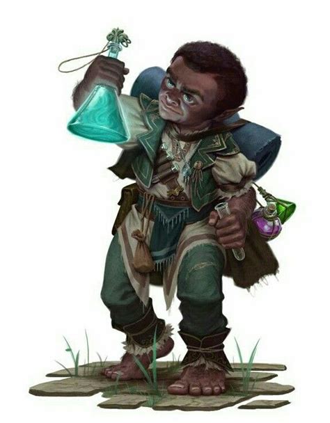 Halfling Alchemist Pathfinder Pfrpg Dnd Dandd D20 Fantasy Dungeons And Dragons Characters