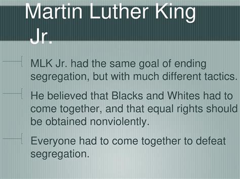 Malcolm X Vs Martin Luther King Jr Ppt Download