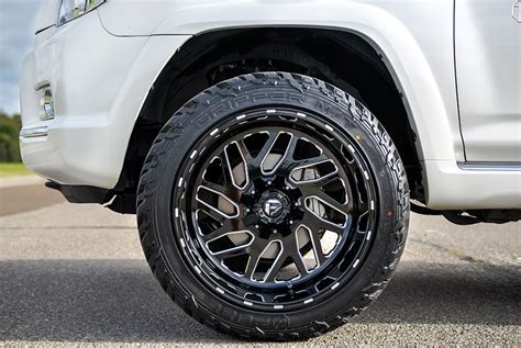 FUEL® TRITON Wheels - Black with Milled Accents Rims