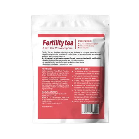 Female Fertility Tea Hormonal Fertility Tea To Get Pregnant Herbal Protect Womb Fertility Tea