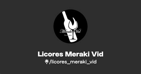 Licores Meraki Vid Instagram Facebook Linktree