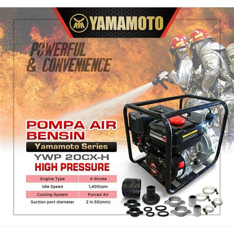 Jual Mesin Pompa Air Bensin 2 Inch YWP20CX Irigasi Alkon Water Pump