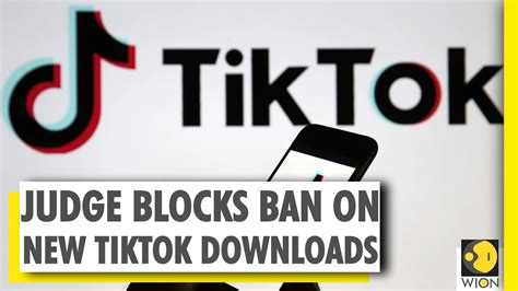 Us Judge Blocks Trump Administrations Ban On New Tiktok Downloads