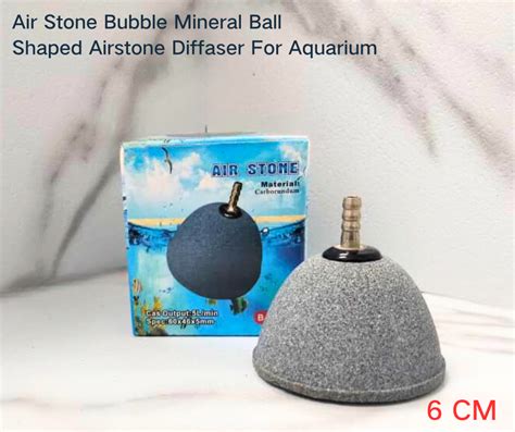 Air Stone Bubble Mineral Ball Shaped Airstone Diffaser For Aquarium